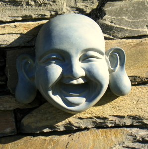 Buddha happy